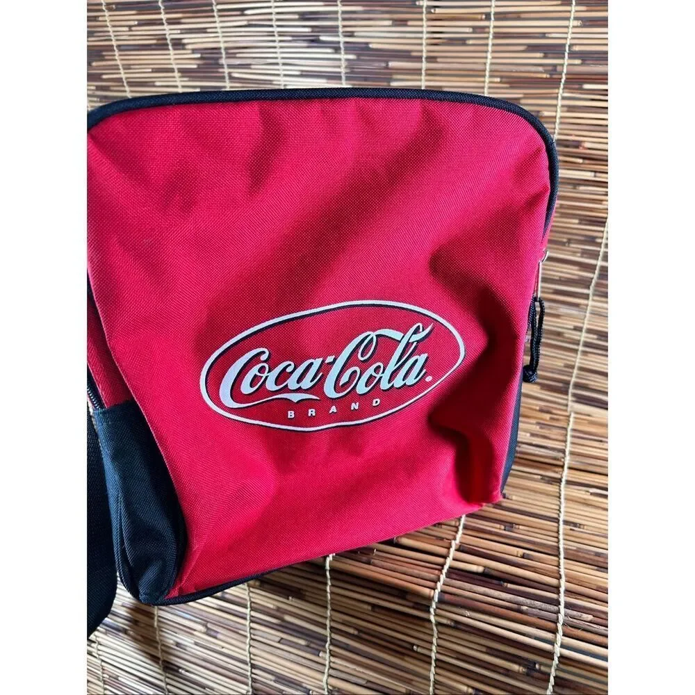 Coca-Cola Duffle Bag Large with Strap Marks as shown